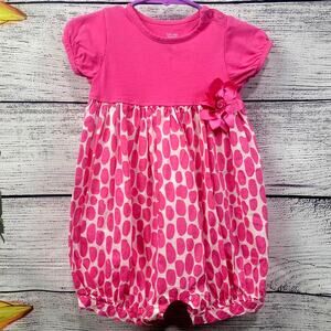Just One You by Carter's Pink Romper 12‎ months